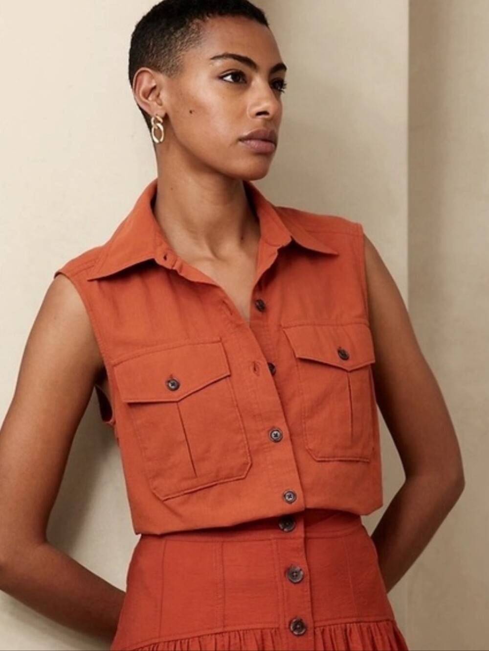 Banana Republic Double Pocket Shirt